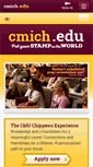 Mobile Screenshot of cmich.edu
