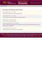 Mobile Screenshot of facitevents.cmich.edu